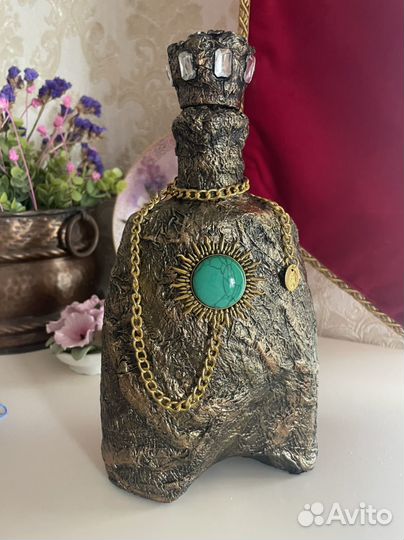 Декоративная бутылка (декор для фото)