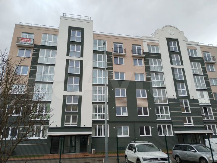 1-к. квартира, 29,6 м², 3/6 эт.