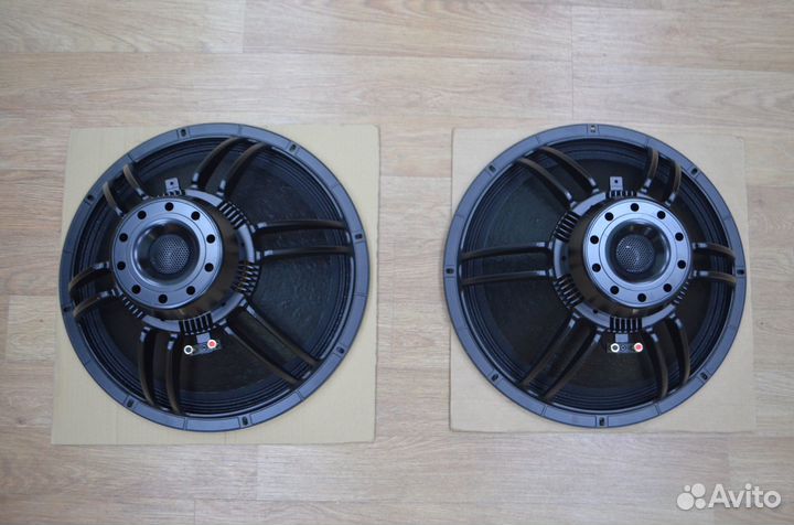 Динамики 18 дюймов неодимовые 1000/2000 вт