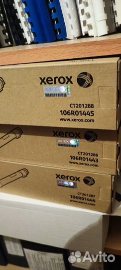 Картриджи новые оригинал Xerox 7500 Phaser