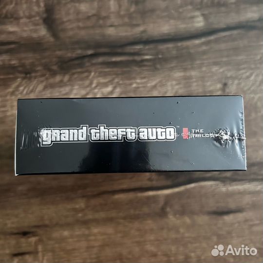 Новый Grand Theft Auto the trilogy PS2 BOX SET