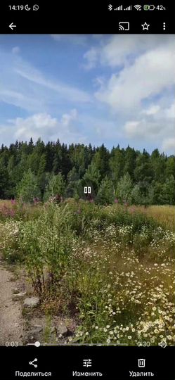 Участок 17,5 сот. (СНТ, ДНП)