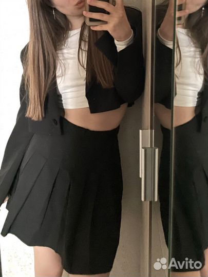 Теннисная юбка shein