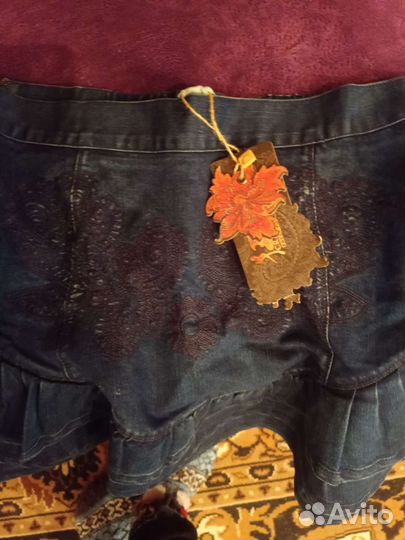 Джинсовая юбка артка