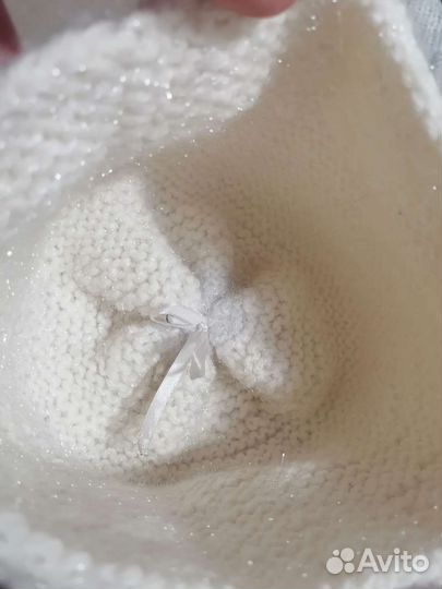 Шапка женская, вязанная