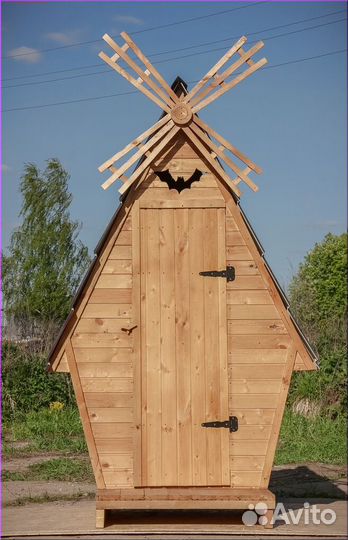 Дачный туалет деревянный TVP569