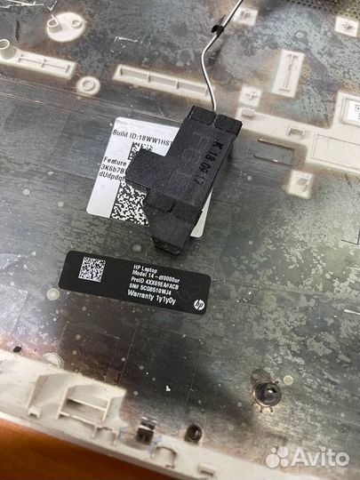 Топкейс с клавиатурой HP 14 df-0000ur