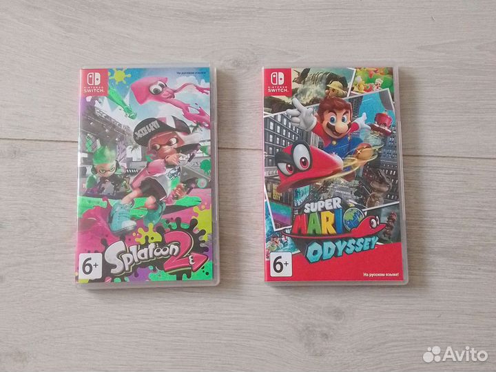Продам игры на nintendo switch