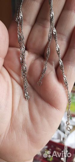Цепь серебро
