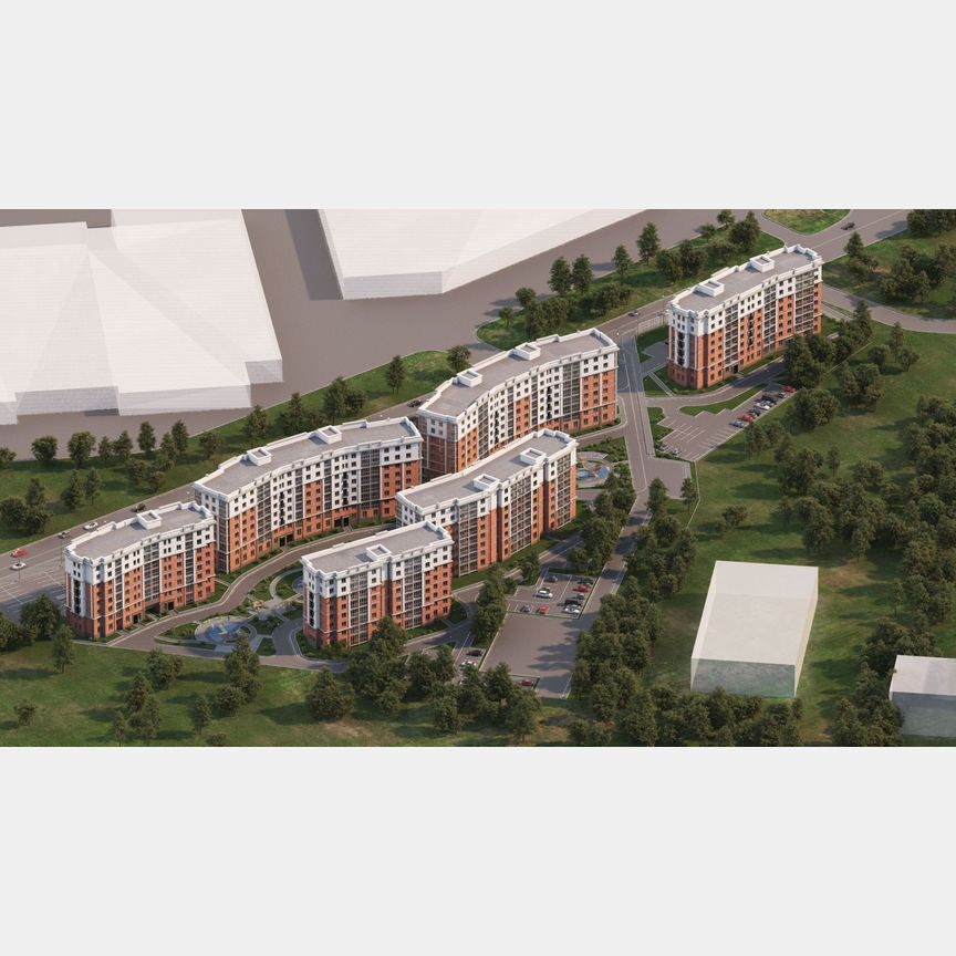 1-к. квартира, 39,3 м², 6/8 эт.