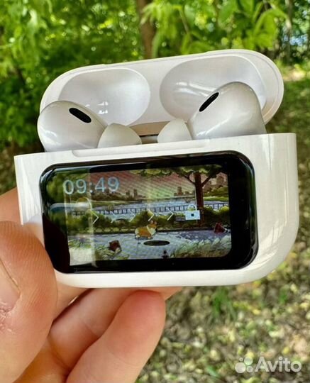 Наушники AirPods pro 2 с дисплеем / экраном