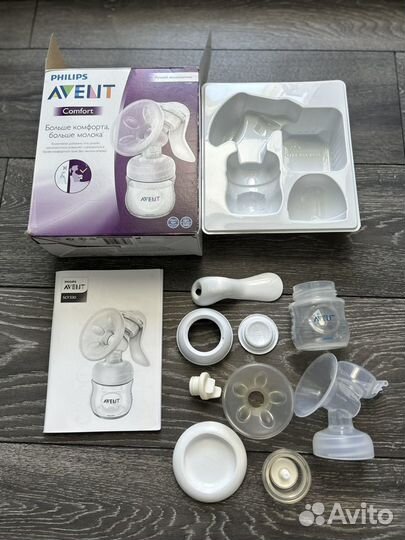 Молокоотсос ручной philips avent