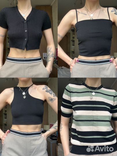 Топ женский с коротким рукавом