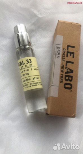 Туалетная вода LE labosantal 33 10 мл пробник