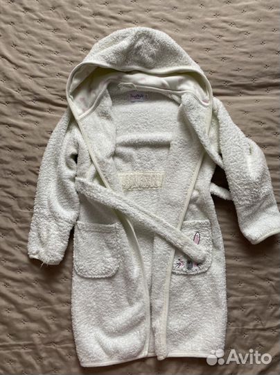 Детский махровый халат 110-116