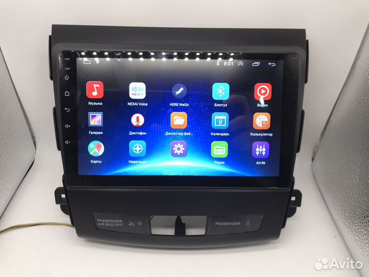 Магнитола Mitsubishi Outlander XL Android 1+16