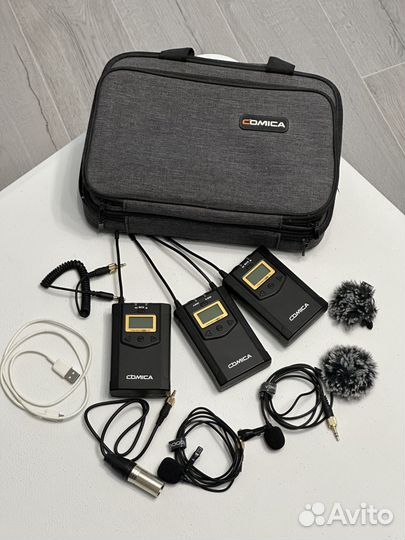 Петличная радиосистема Comica CVM-WM100 plus