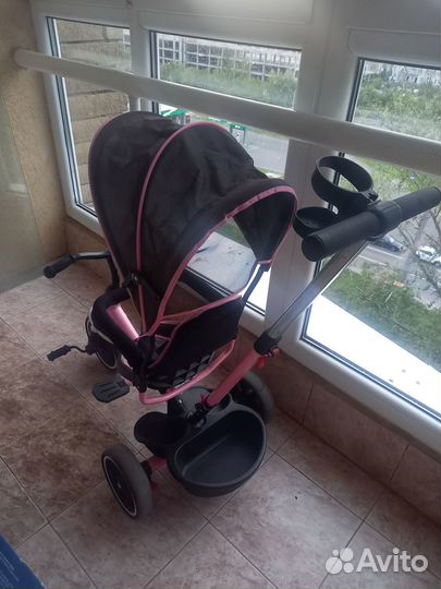 Детский 3х колесный велосипед бу