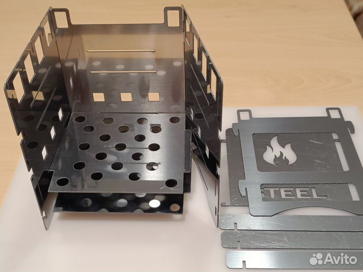 Печка щепочница Steel