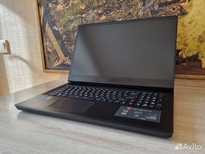 Игровой ноутбук msi vector gp76