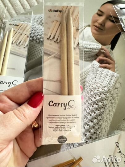 Tulip разъёмные спицы carryc long 12см и допы