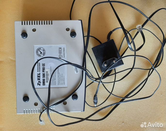 Модем внешний zyxel omni 56 PRO
