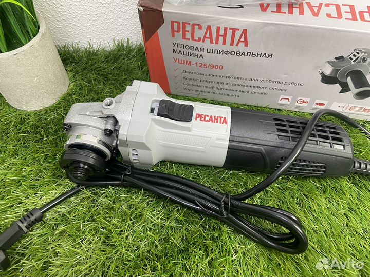 Ушм Болгарка Ресанта 125/900 К6