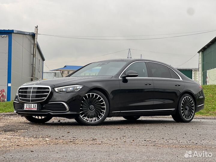 Летние кованые колеса R21 на Mercedes S Class