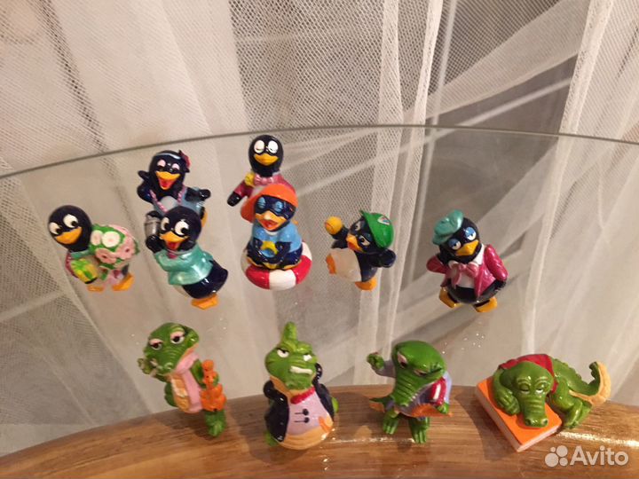 Игрушки из киндер сюрприза 90 годы