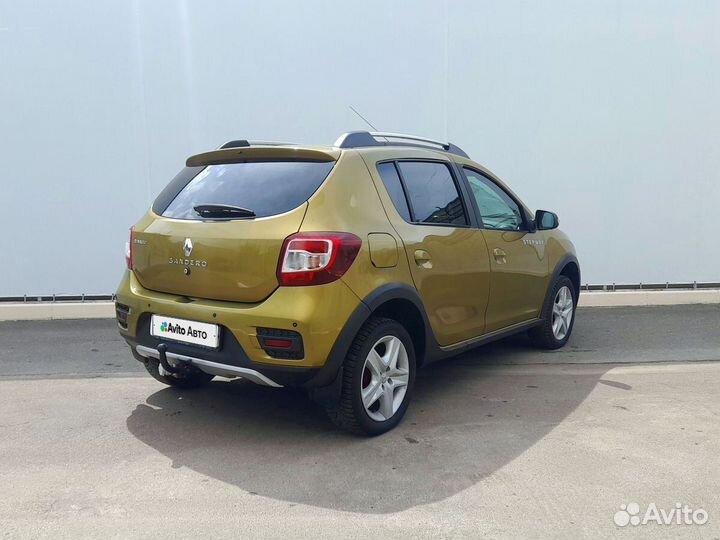 Renault Sandero Stepway 1.6 МТ, 2016, 125 000 км