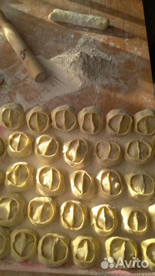 Пельмени, манты, домашние полуфабрикаты