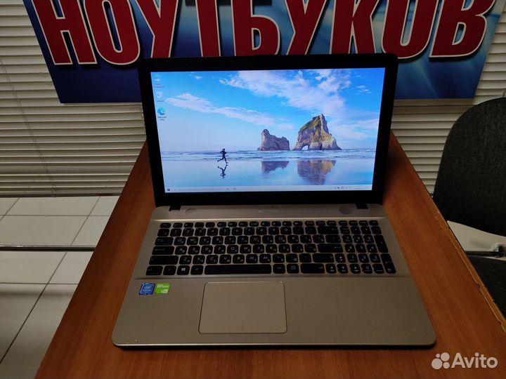 Ноутбук Asus бу / гарантия /ssd / geforce