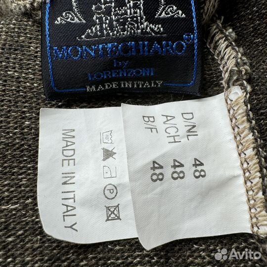 Винтажный свитер пуловер Montechiaro Vintage