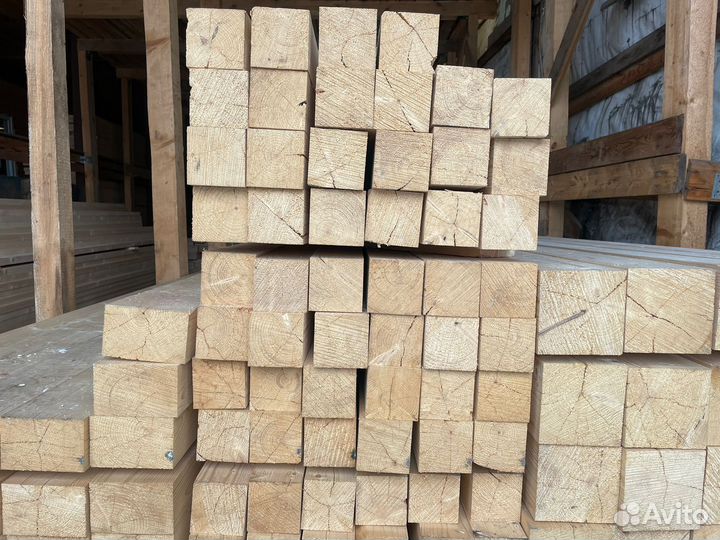 Брус сухой строганный