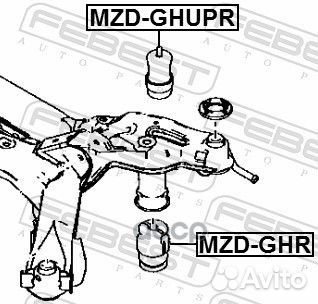 Отбойник амортизатора задний mazda 6 GH 2008-20