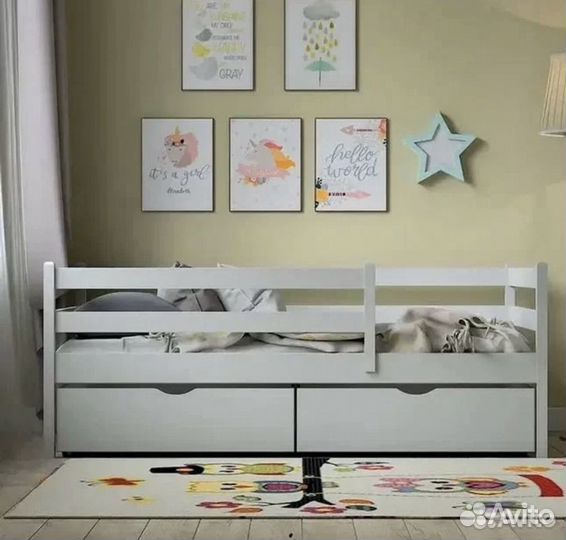 Детская кровать из массива Софа 190х90