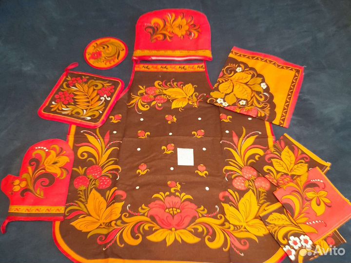 Кухонный набор хохлома