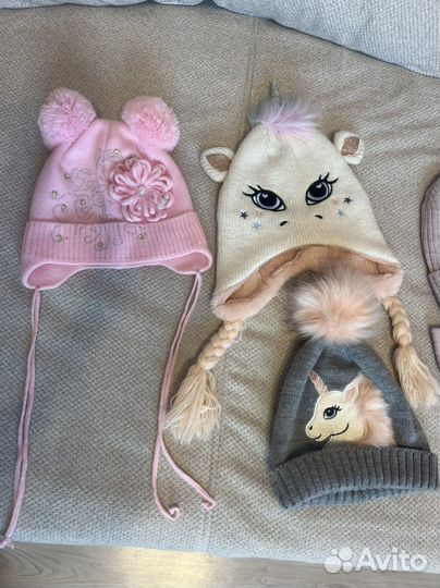 Шапки на возраст 1-4 года