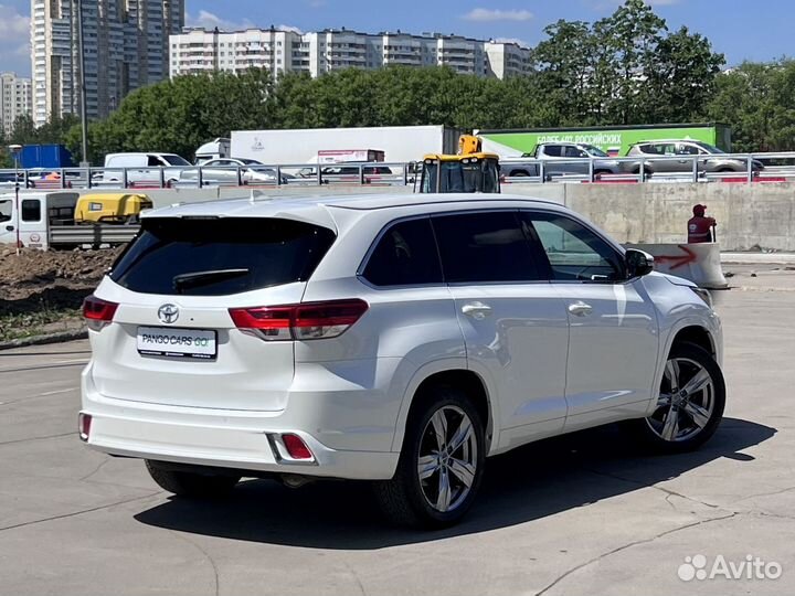 Toyota Highlander 3.5 AT, 2019, 81 805 км