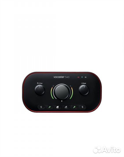 Focusrite vocaster two для записи подкастов