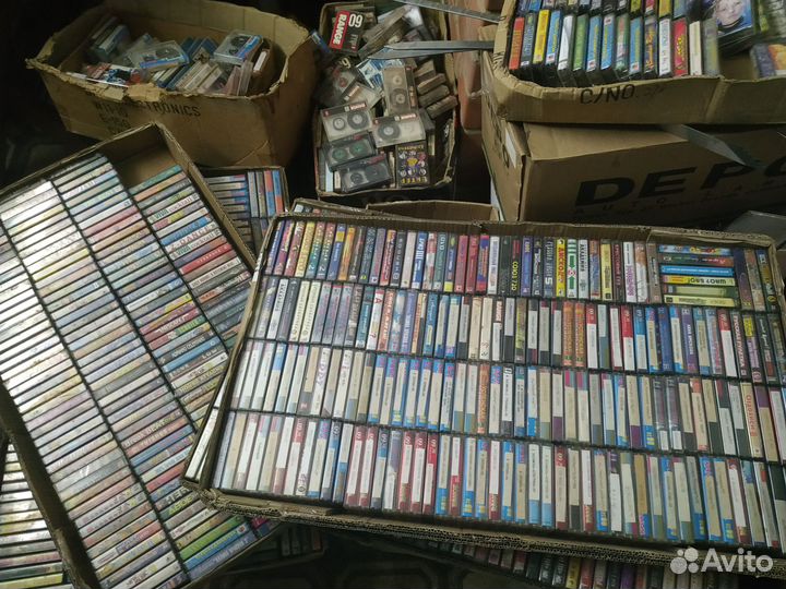 Аудио кассеты с записью