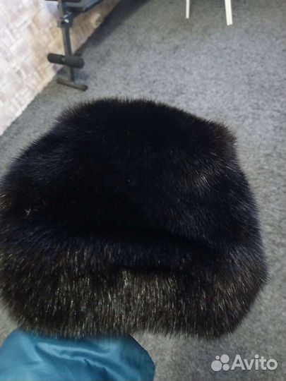 Шапка норковая женская