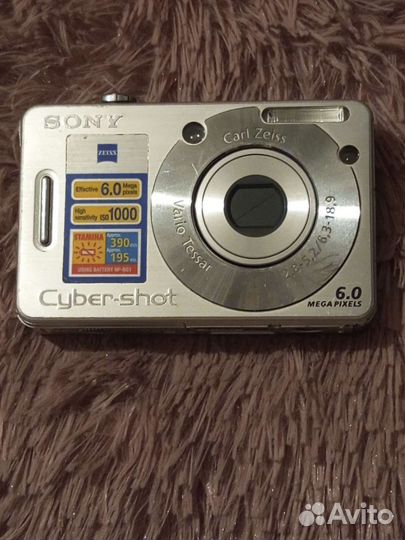 Компактный фотоаппарат sony cyber-shot