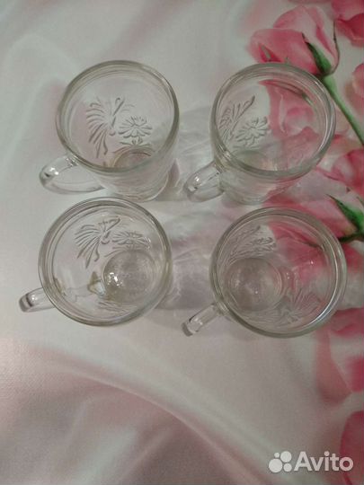 Кружка стеклянная