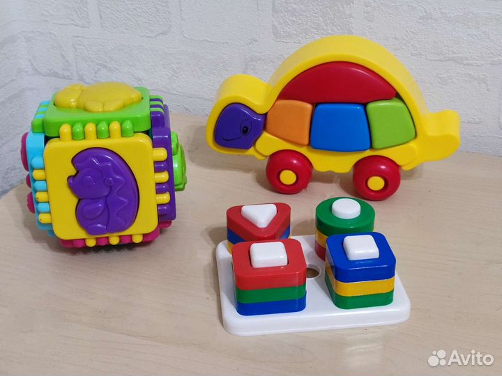 Развивающие игрушки от 1 года пакетом