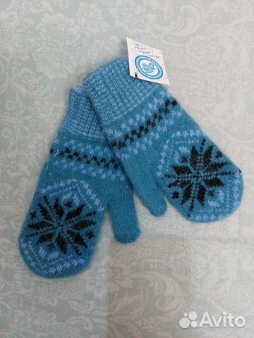 Варежки детские новые