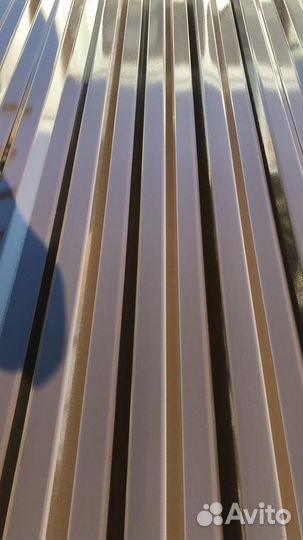 Профнастил С8 декоративный. Трава, дерево, камень