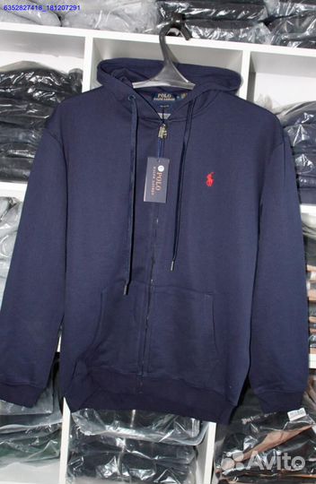 Polo Ralph Lauren зип худи хлопок (Арт.84271)