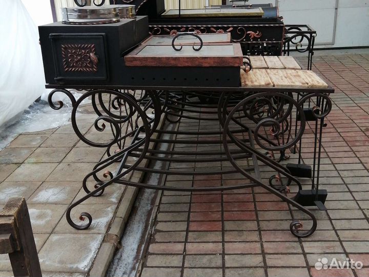 Мангал, печи для бани