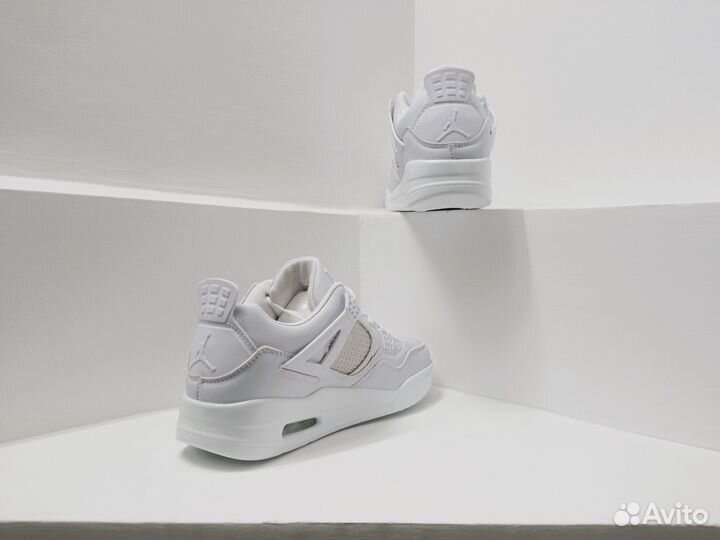 Кроссовки Nike Air Jordan 4 белые